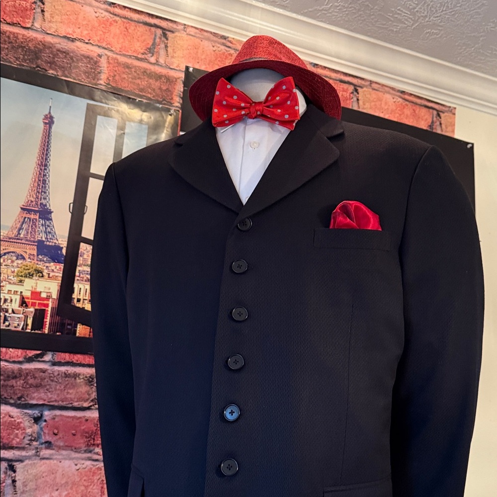 Customique Black Tailored Jacket - Picture 15 of 17
